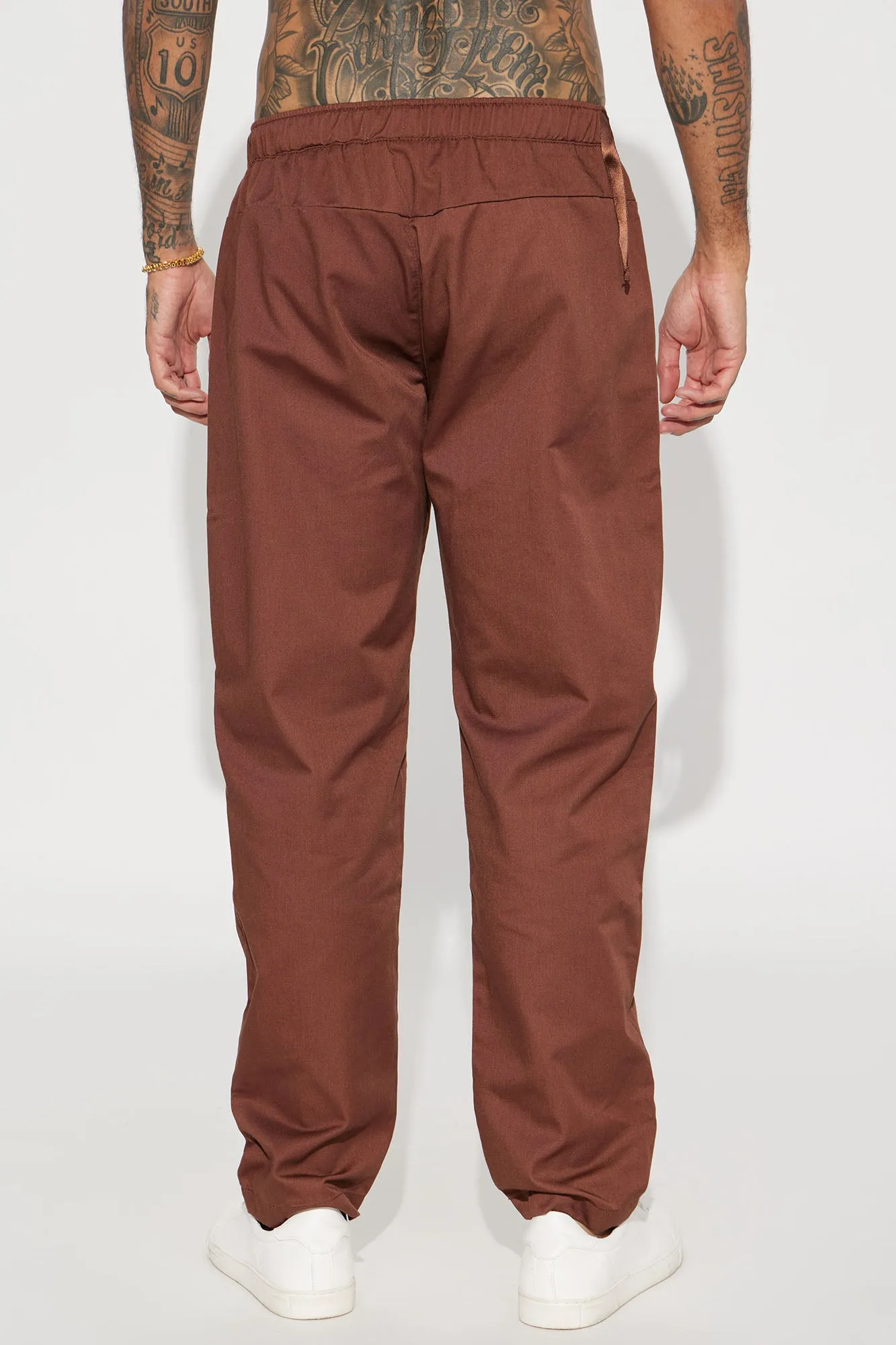 All The Way Up Cargo Pants - Brown