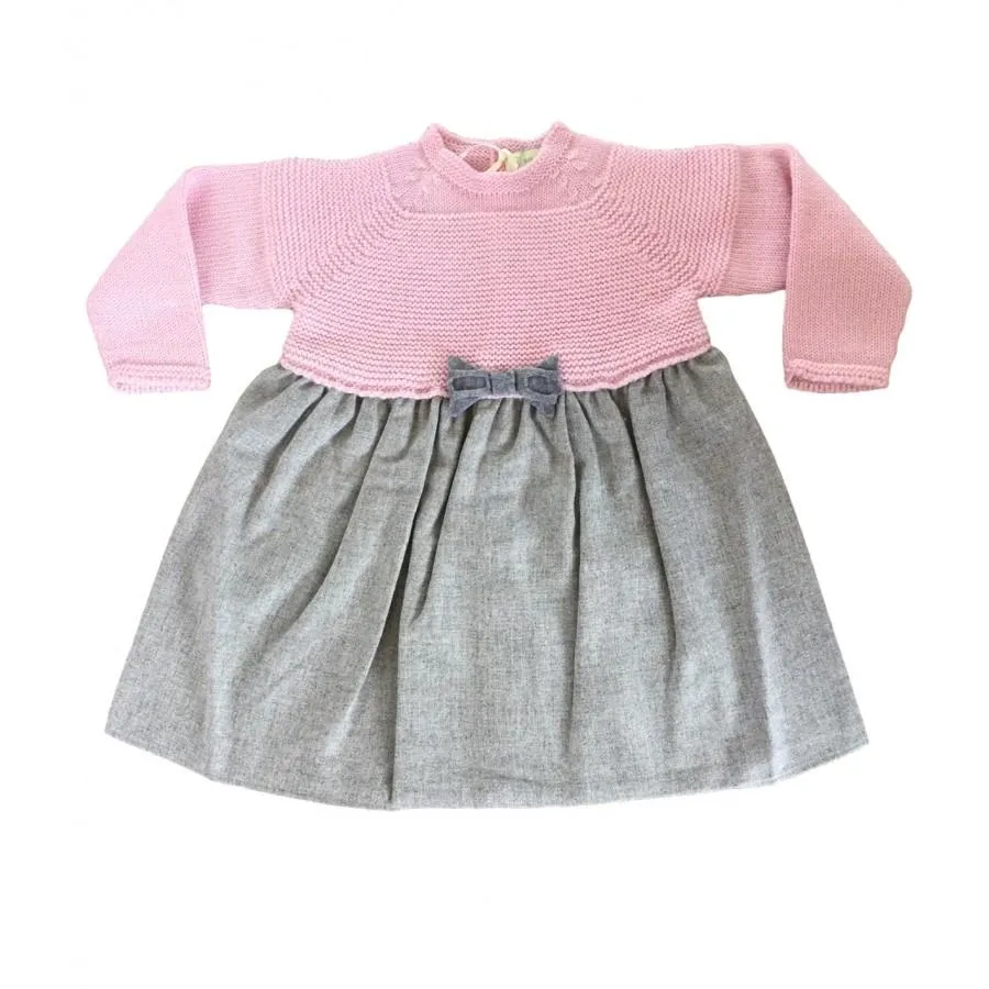 Amelia Pink Knitted Dress