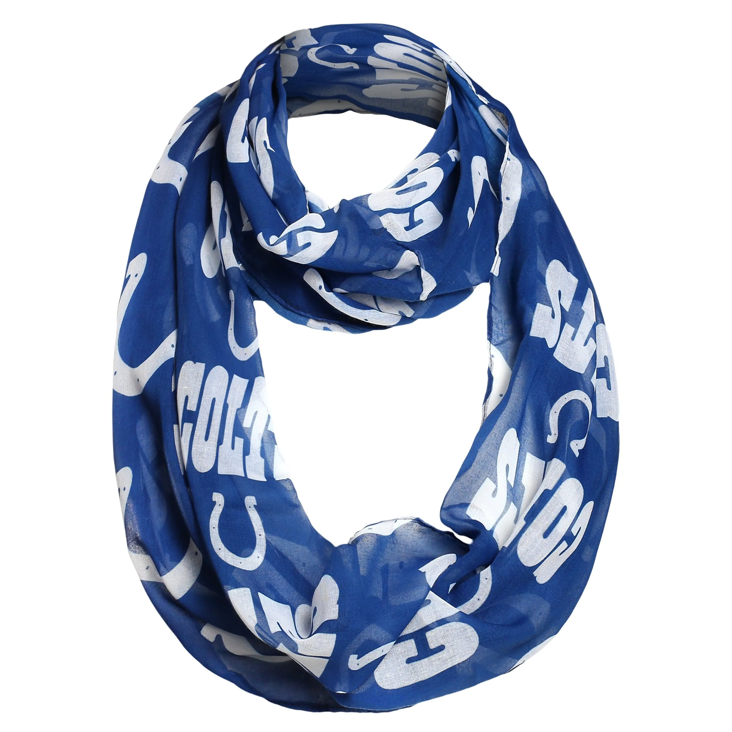 Indianapolis Colts NFL Team Logo Infinity Scarf