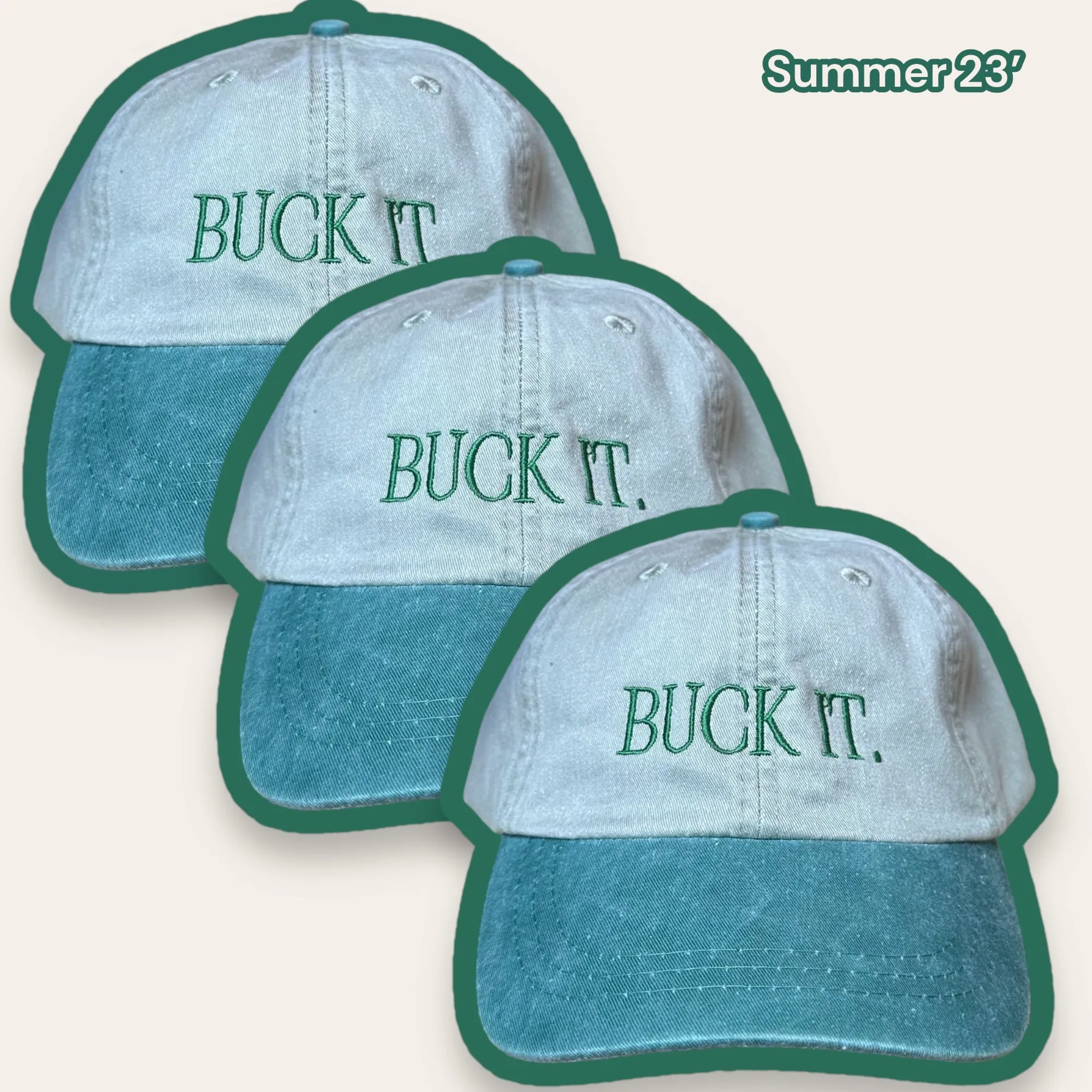 Just Buck It Dad Hat