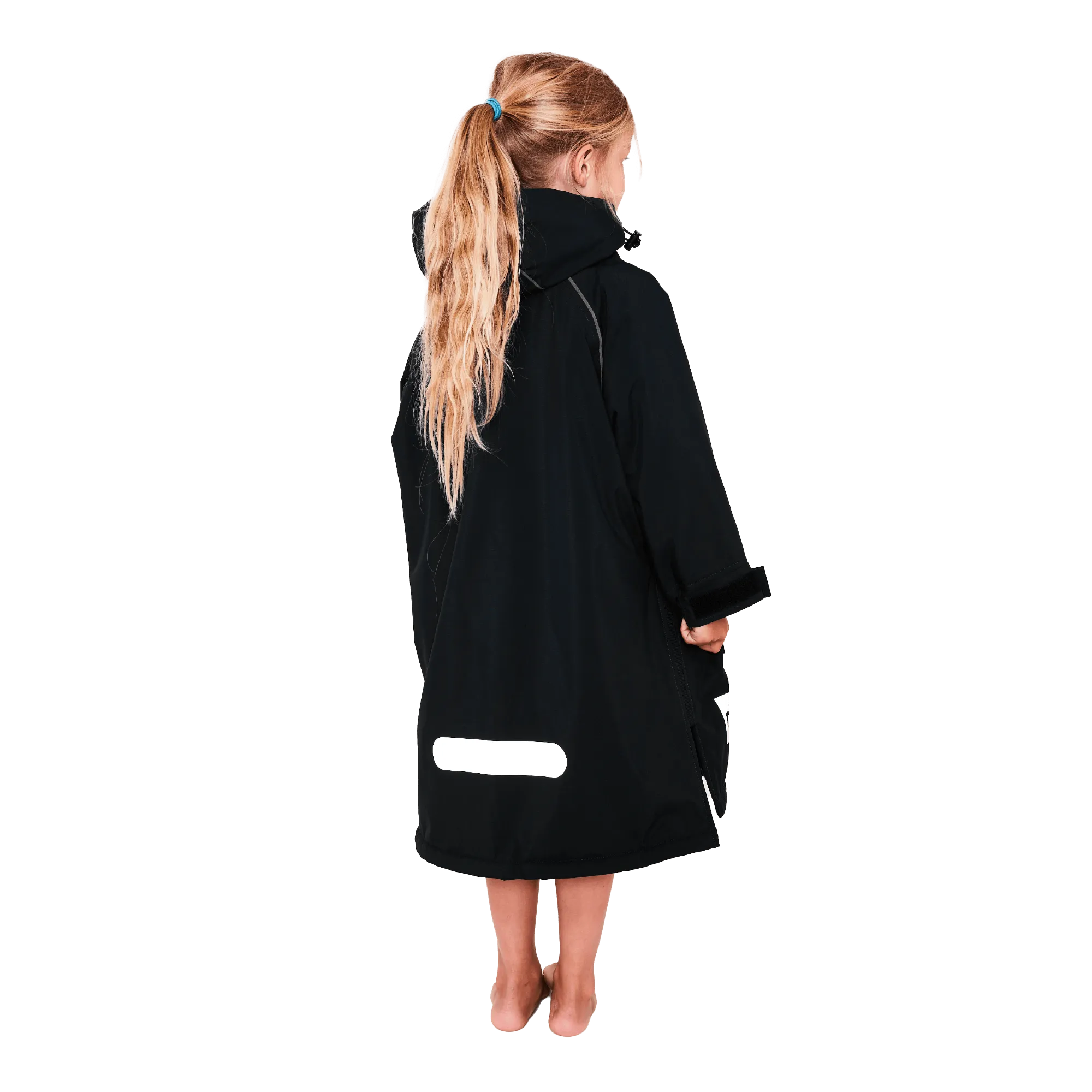 Kids Dry Poncho - Black