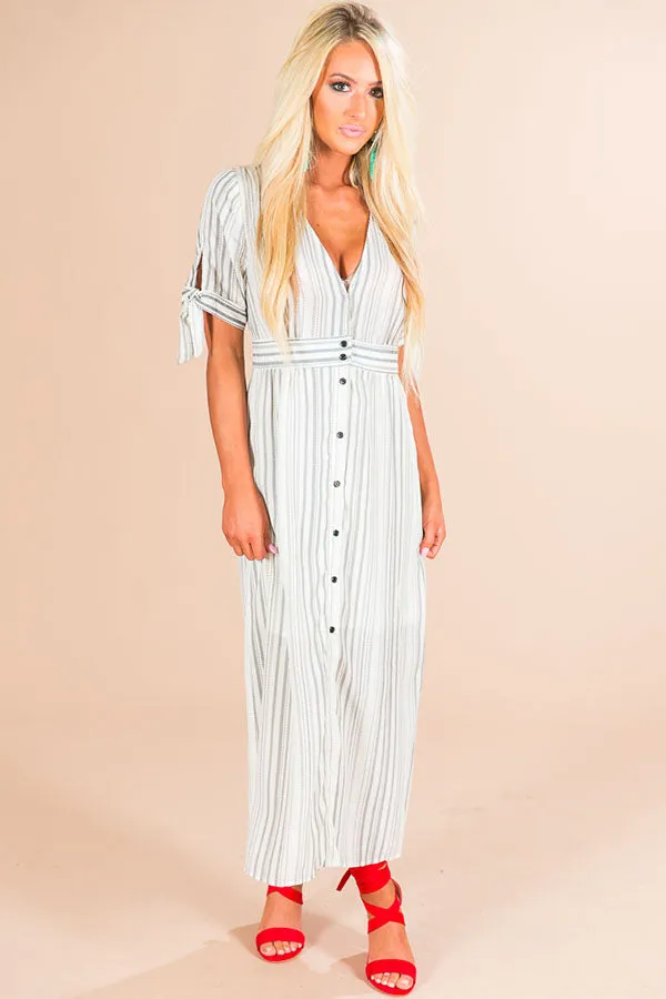 Maui Stripe Midi