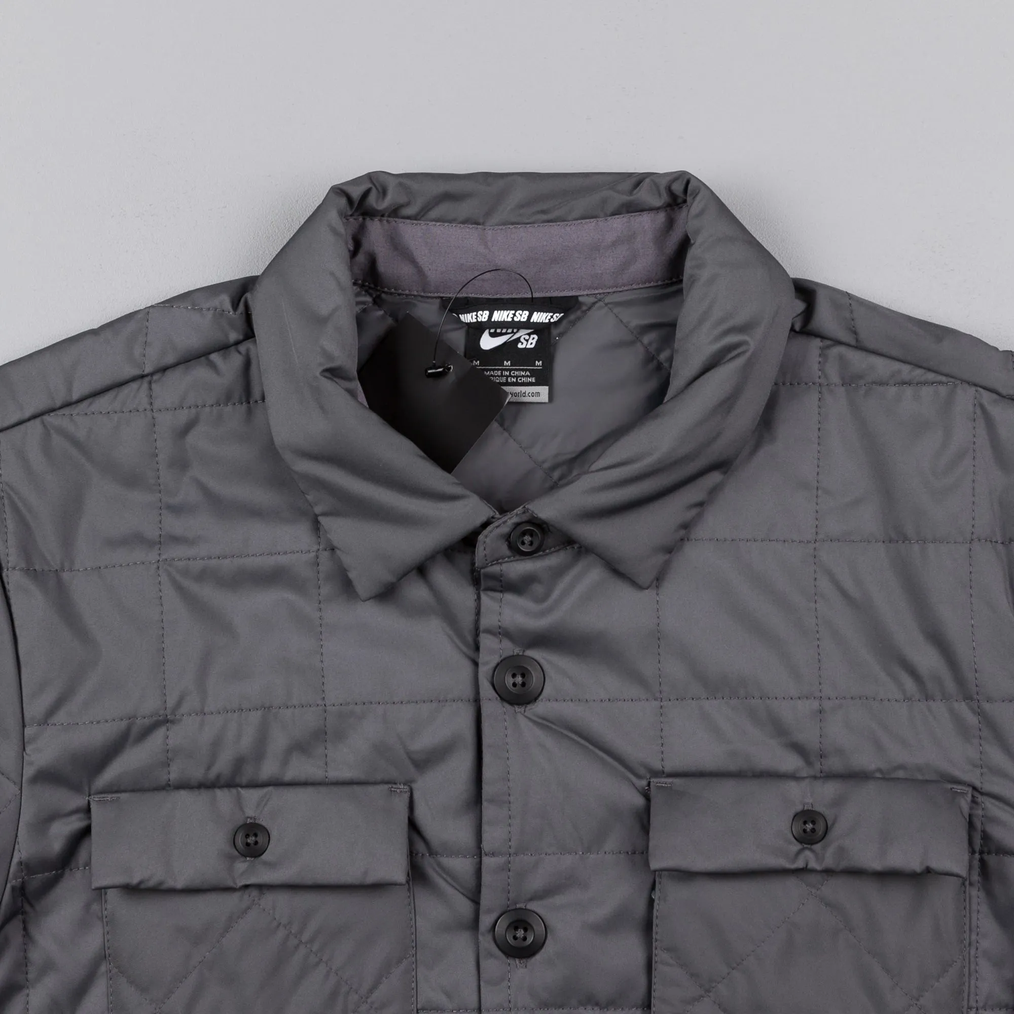 Nike SB Holgate Winterized Shirt - Dark Grey