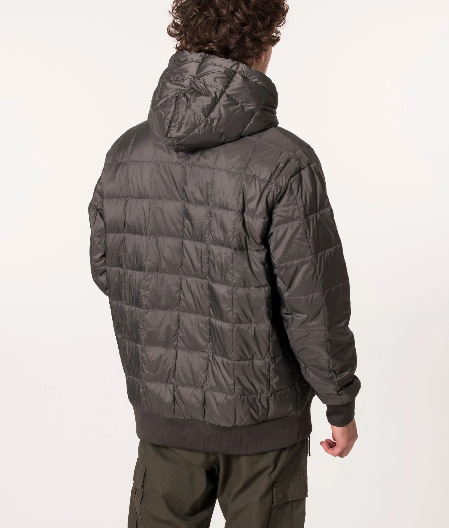 Quilted Down Hoodie