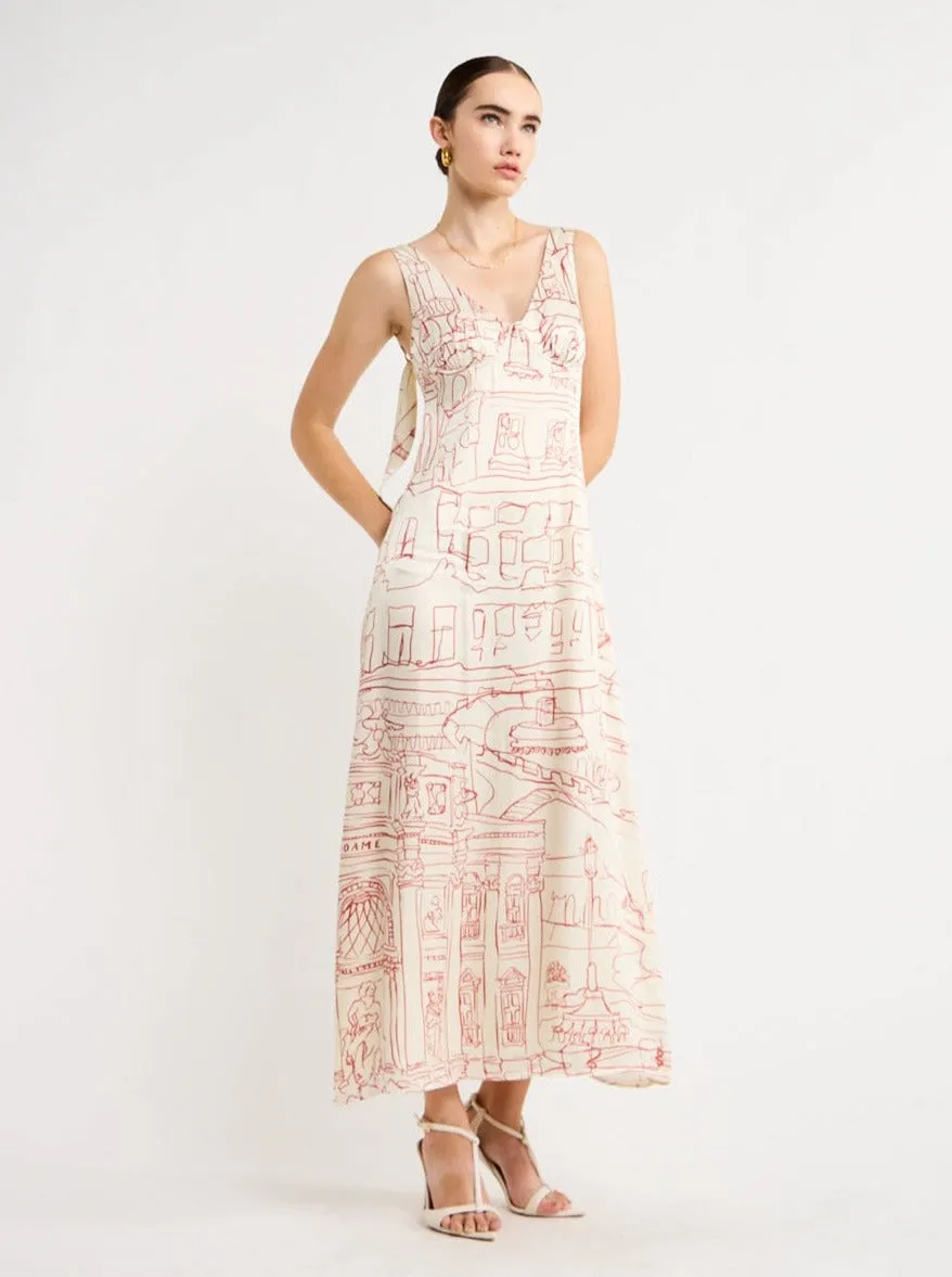 Roame Eiden Dress in Citta- Crema