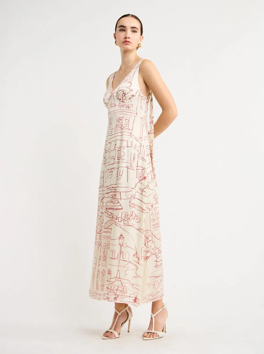 Roame Eiden Dress in Citta- Crema