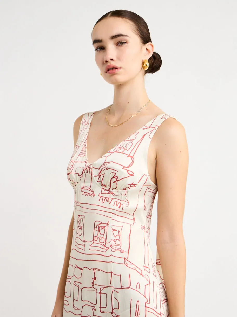 Roame Eiden Dress in Citta- Crema
