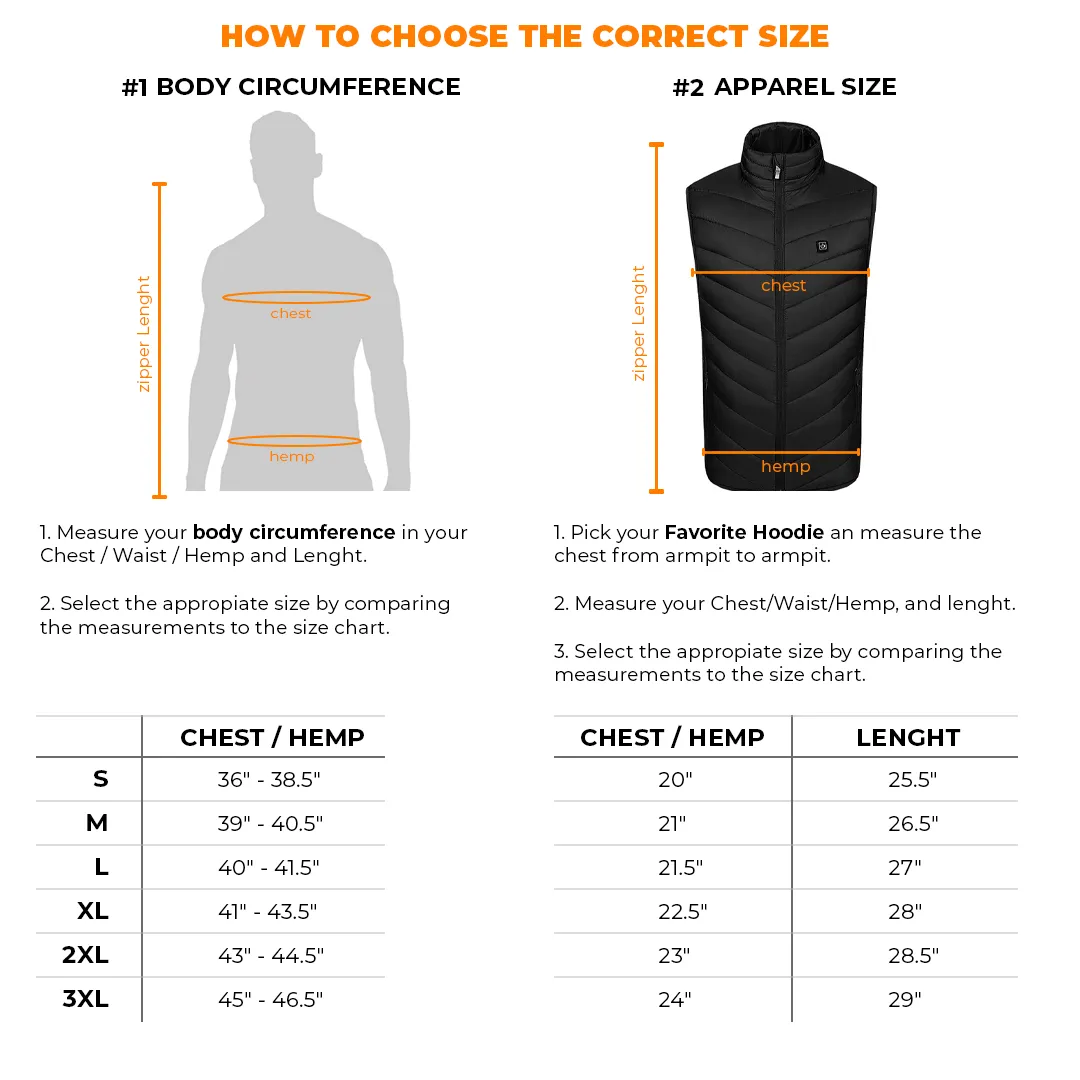 Super Therma Heated Vest for Women and Men with Battery Pack 5V Lightweight (Unisex)