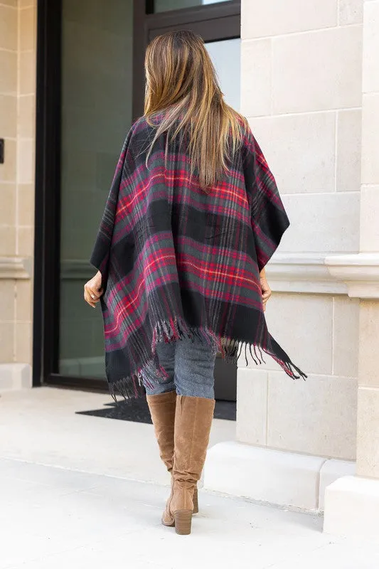 The Marlie One Size Shawl/Ponchos