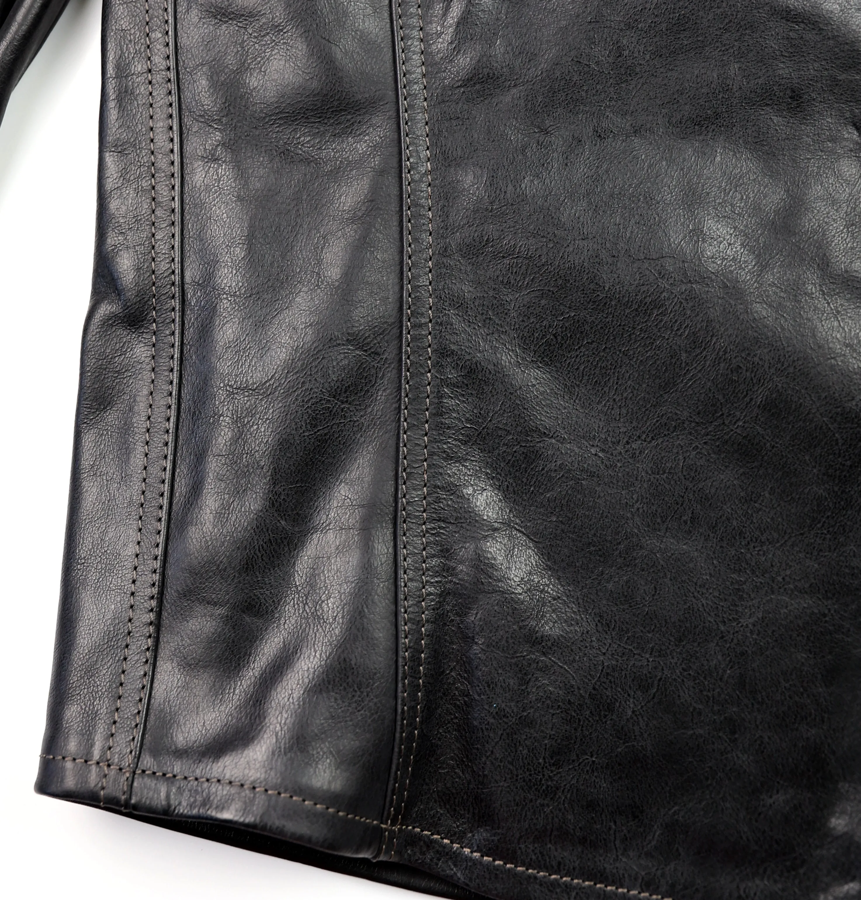 Thedi Phenix Cafe Racer Jacket, size XL, Black Buffalo