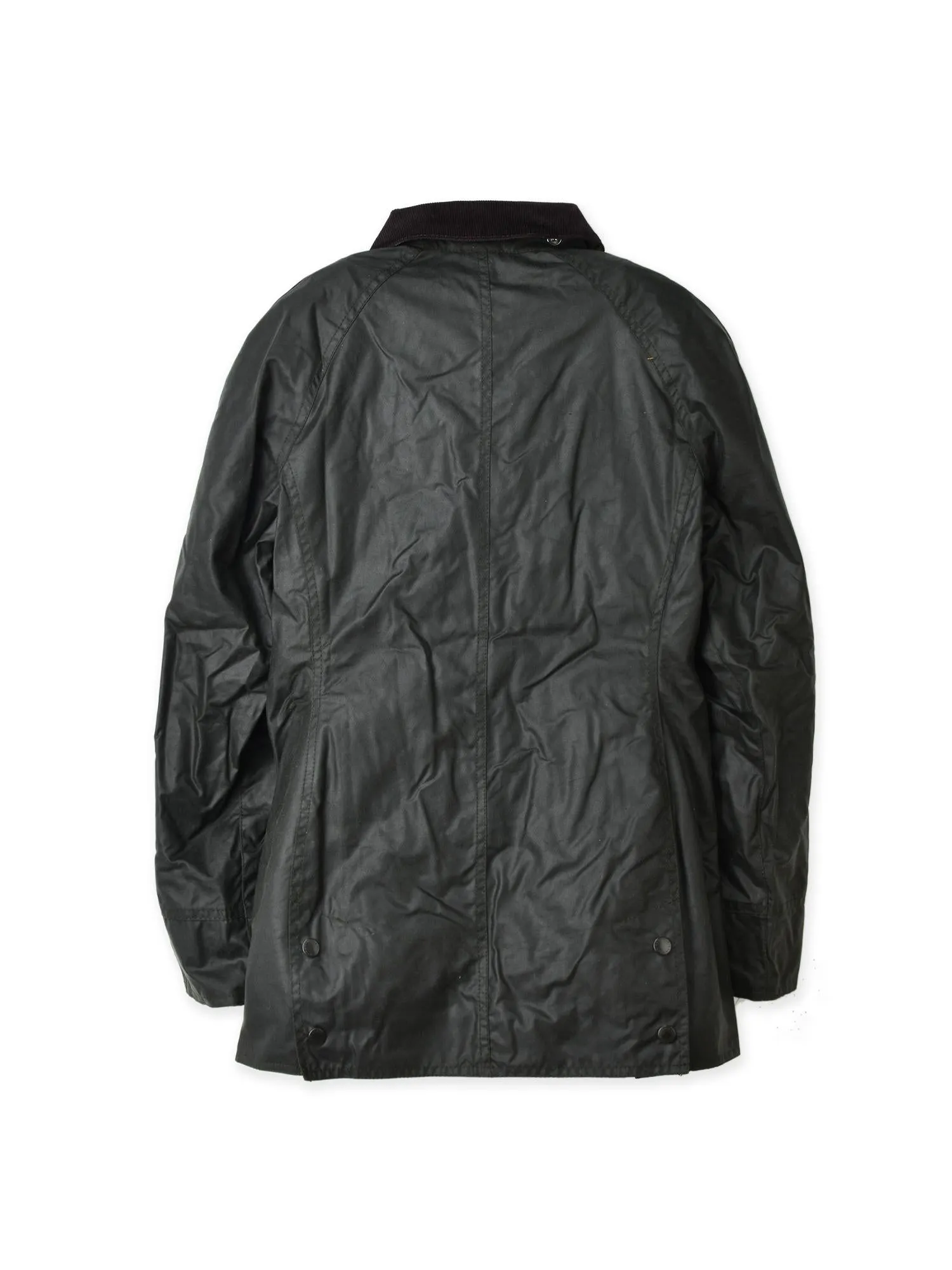 Women Beadnell Wax Jacket_SAGE