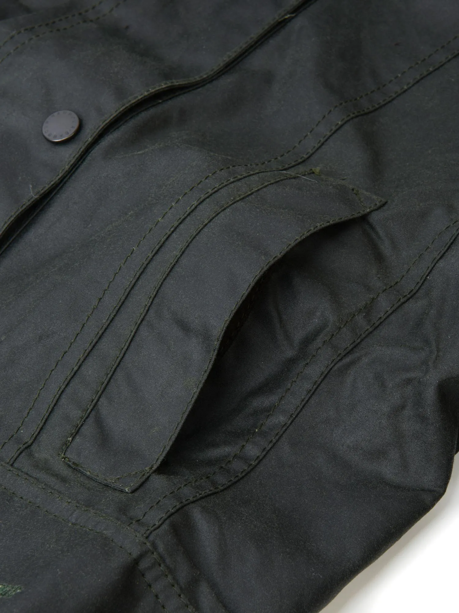 Women Beadnell Wax Jacket_SAGE