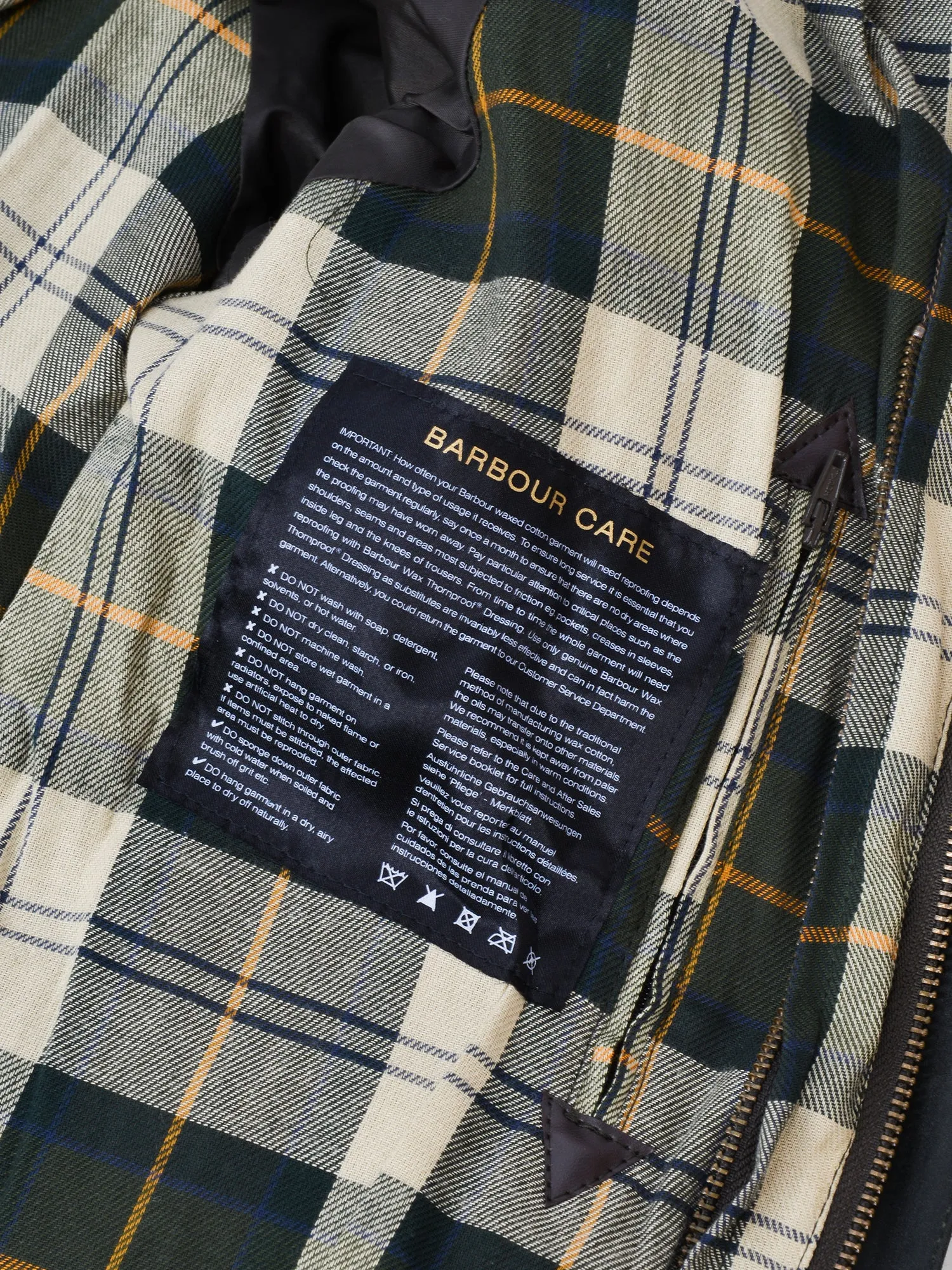 Women Beadnell Wax Jacket_SAGE