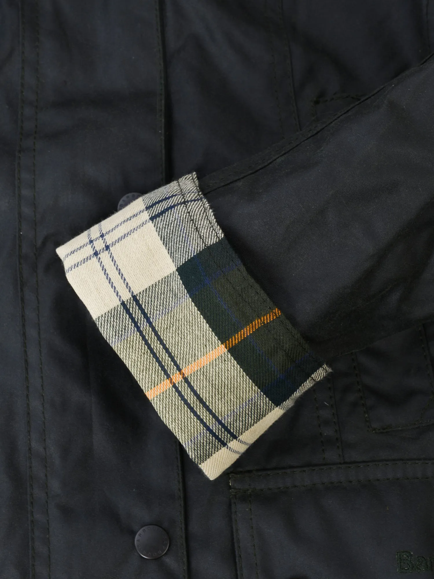 Women Beadnell Wax Jacket_SAGE