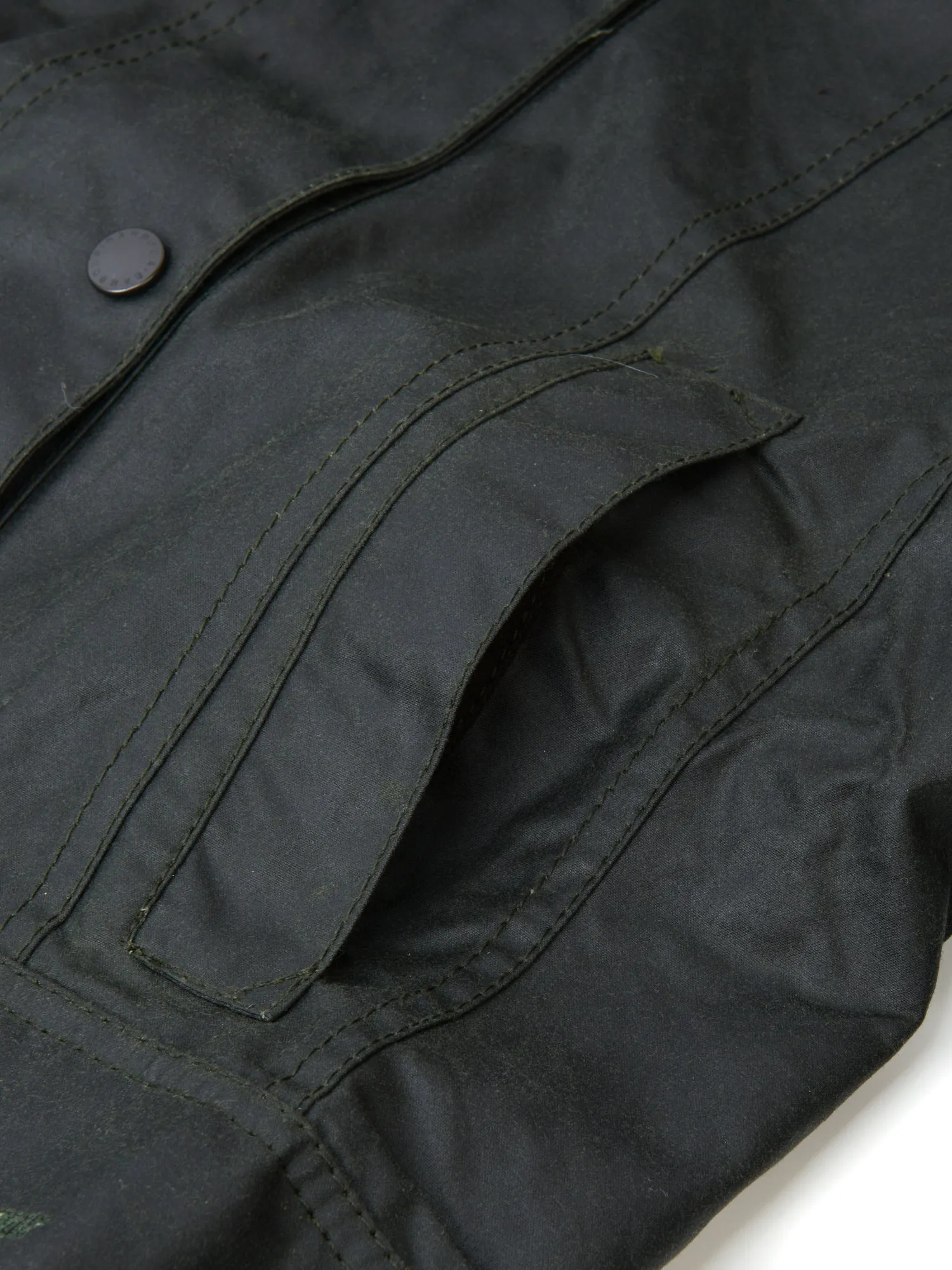 Women Beadnell Wax Jacket_SAGE