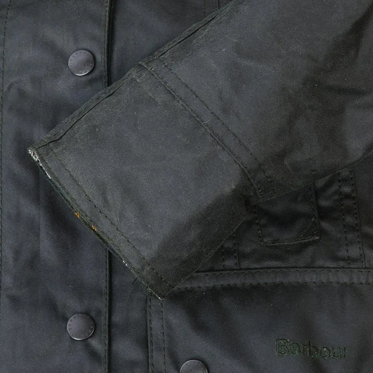 Women Beadnell Wax Jacket_SAGE